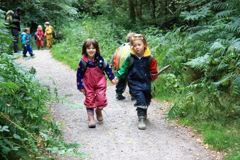 Forest kindergarten Sevenoaks Kent